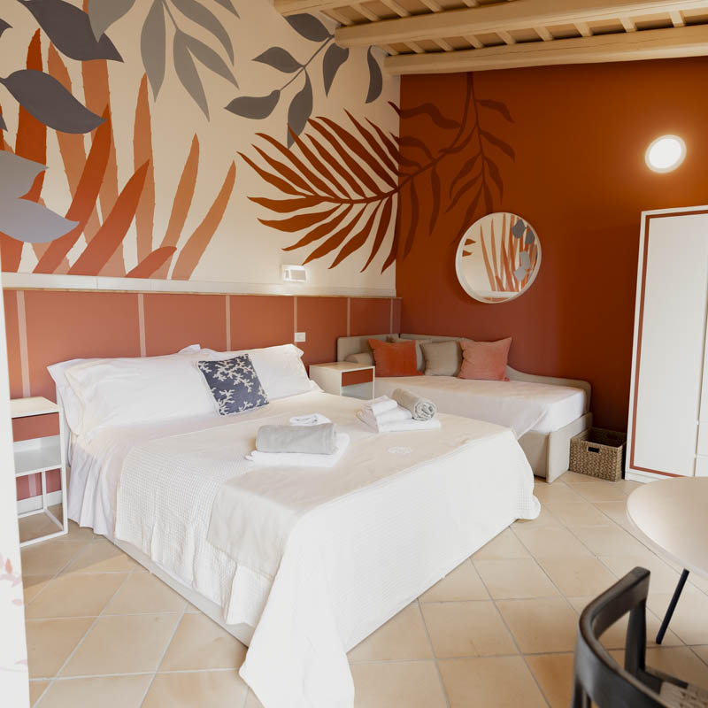 Dolcevita Egadi Resort Deluxe Seaview Room Florio Letto