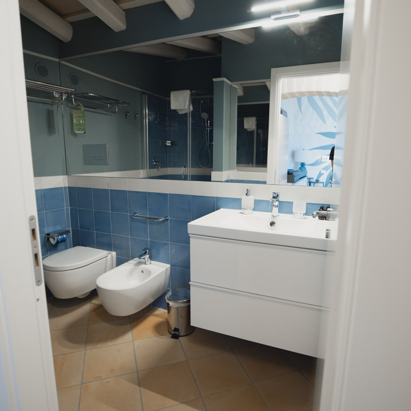 Dolcevita Egadi Resort Deluxe Seaview Room Pupazzedda Bagno