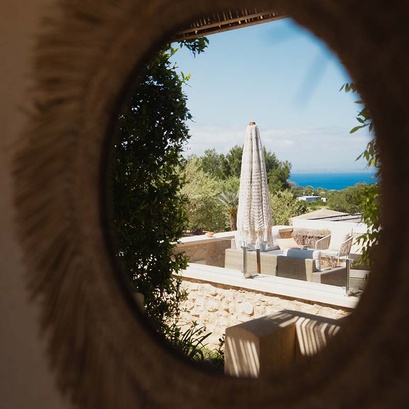 Dolcevita Egadi Resort Deluxe Seaview Room Pupazzedda Specchio Esterno